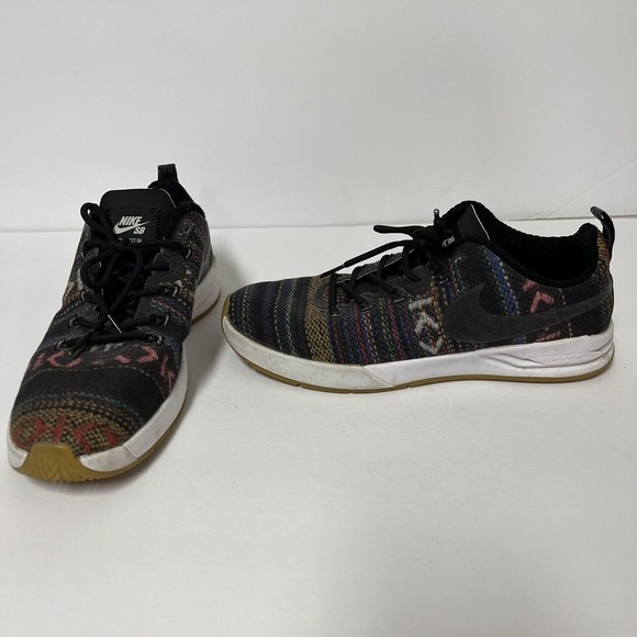 Nike SB Project Skateboard Shoes Size 7.5 BA Lunarlon Hacky Sack Aztec Hippy main image 3